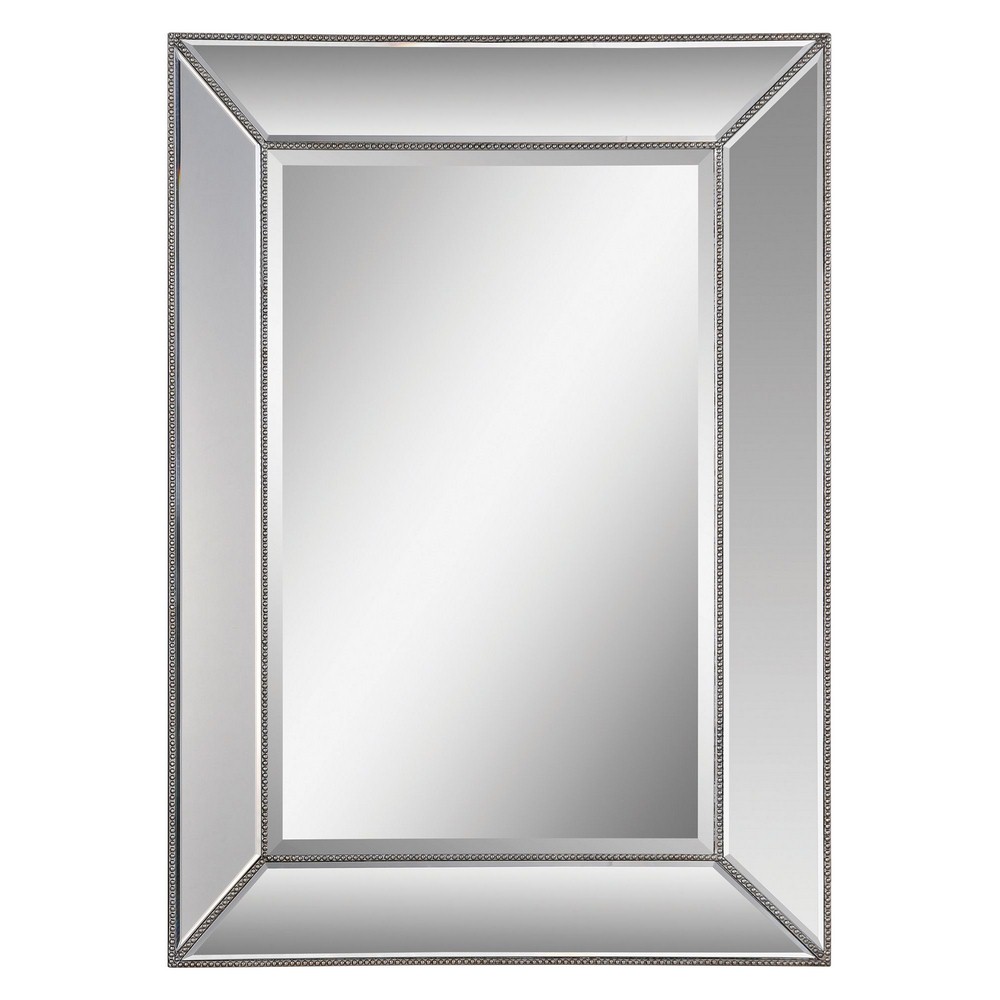 Renwil Inc-MT1121-Whitney - 46 Inch Portrait Mirror   Silver Finish