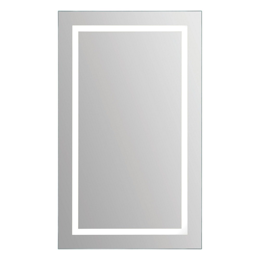 Renwil Inc-MT1354-Adele - 40 Inch LED Medium Rectangular Mirror   Clear Finish