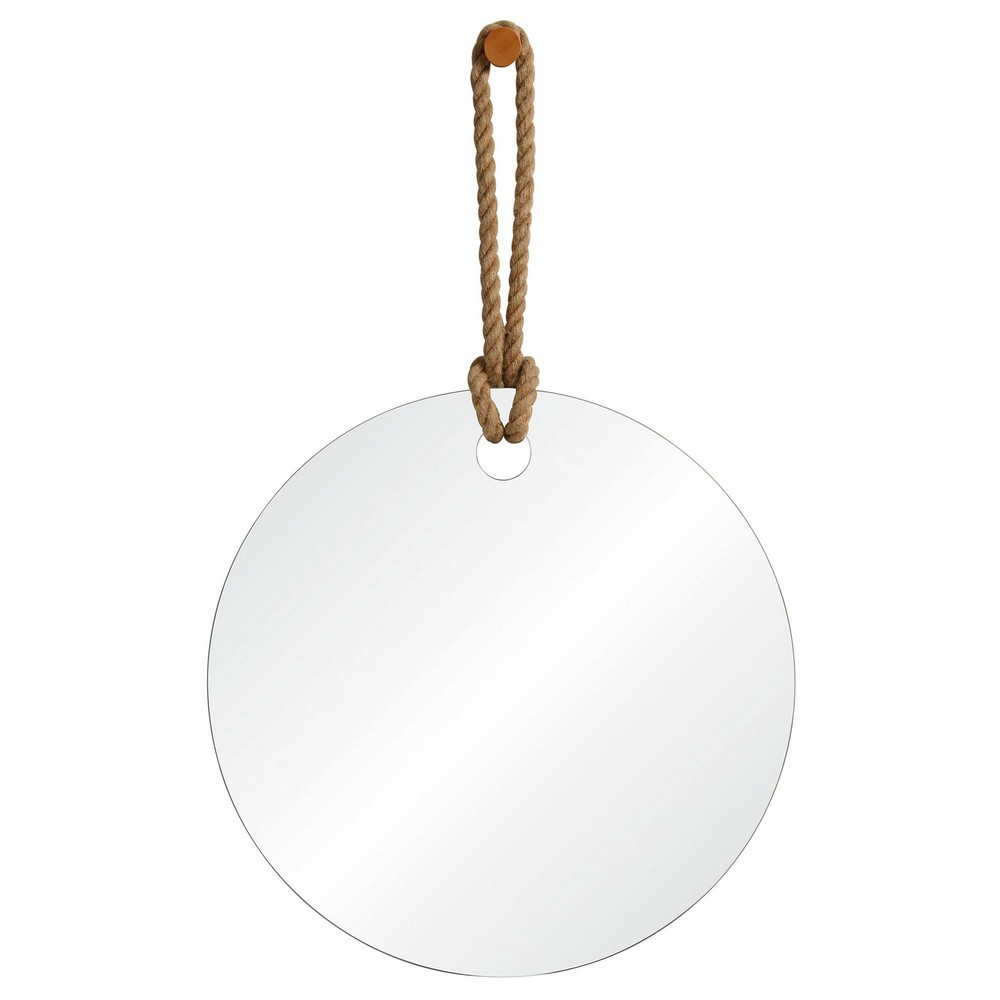 Renwil Inc-MT1753-Pelmet - 51 Inch Round Mirror   Mirror Finish