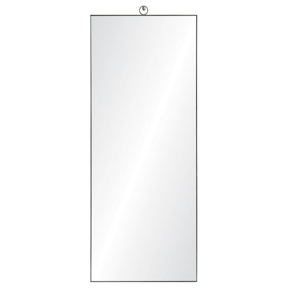 Renwil Inc-MT1856-Filbert - 60 Inch Rectangular Mirror   Stainless Steel Finish