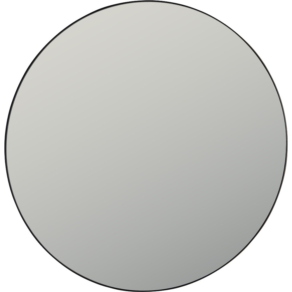 Renwil Inc-MT2288-Sofi - 30 Inch Round Mirror   Smokey Finish