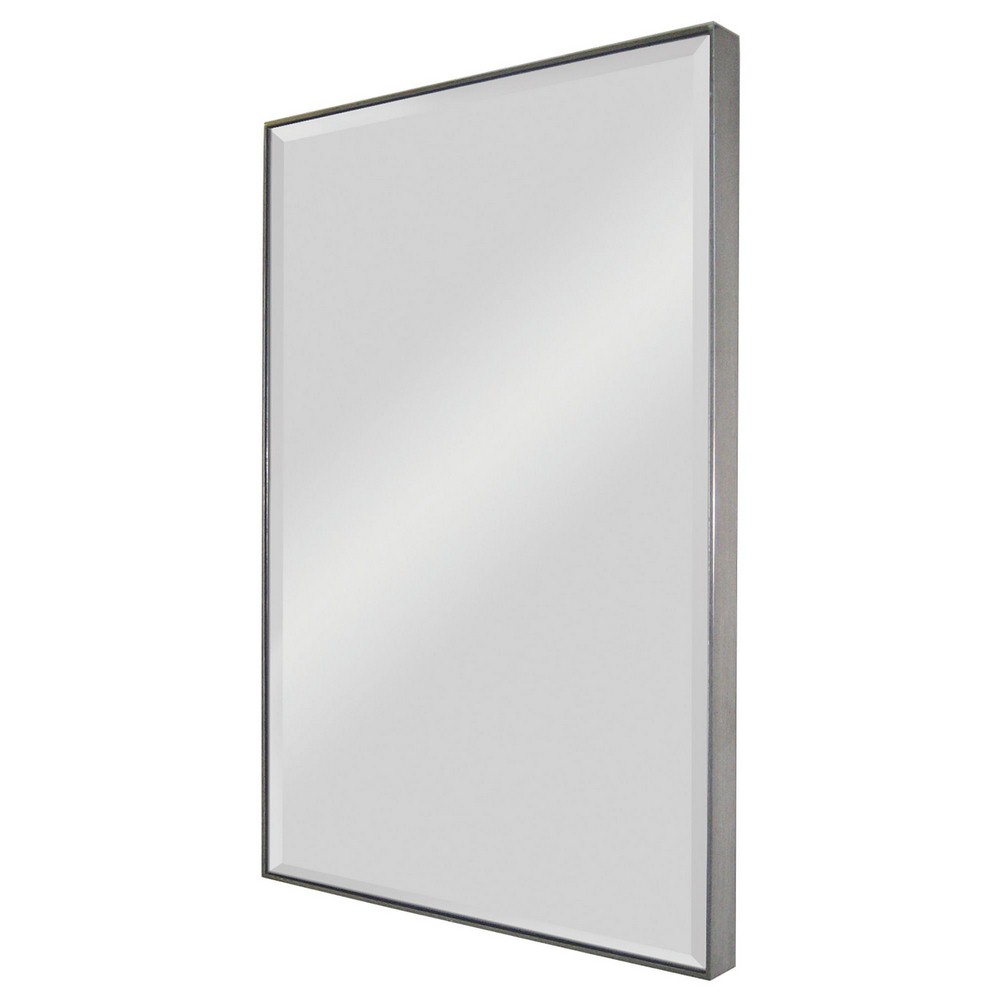 Renwil Inc-MT785-Onis - 36 Inch Portrait Mirror   Silver Finish