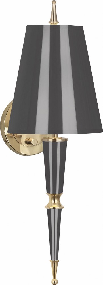 Robert Abbey Lighting-A903-Mavisten Edition Copernica - 39W 3 LED Chandelier-18.5 Inches Tall and 30 Inches Wide Ash Ash/Matte Gold Ash Lacquered Paint/Polished Nickel Finish with Ascot White Fabric S