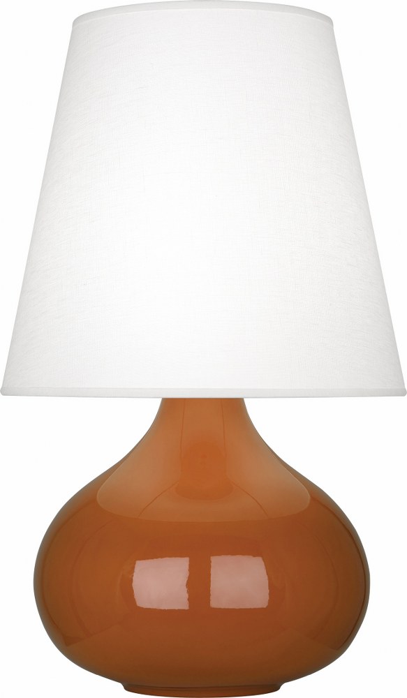 Robert Abbey Lighting-CM93-June 1-Light Accent Lamp 11.875 Inches Wide and 23.5 Inches Tall Cinnamon Oyster June 1-Light Accent Lamp 11.875 Inches Wide and 23.5 Inches Tall