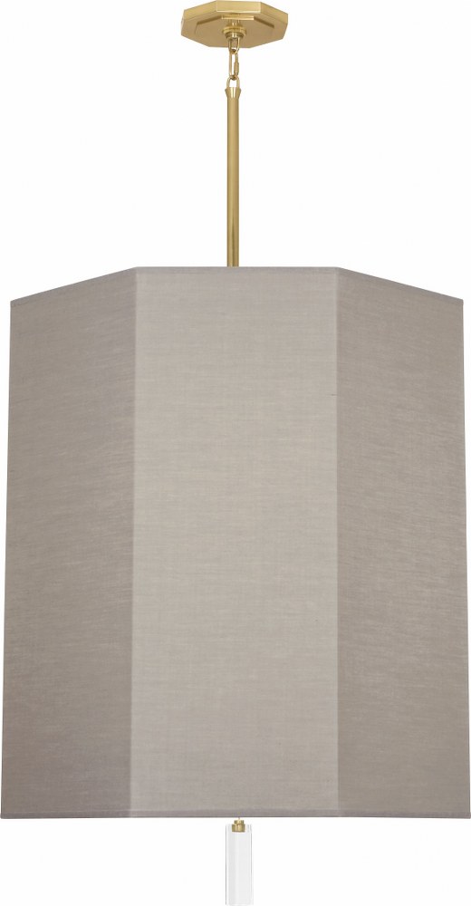 Robert Abbey Lighting-SG202-Kate-Six Light Pendant-23.75 Inches Wide by 29.25 Inches High   Modern Brass Finish