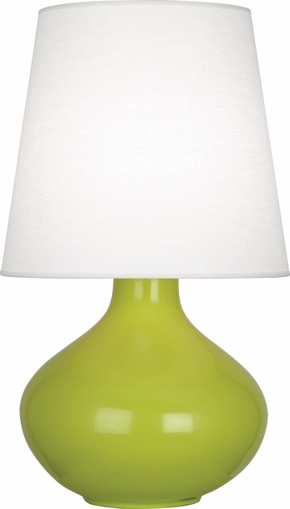 Robert Abbey Lighting-AP993-June 1-Light Table Lamp 15.75 Inches Wide and 30.75 Inches Tall Apple Oyster June 1-Light Table Lamp 15.75 Inches Wide and 30.75 Inches Tall