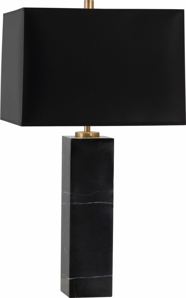Table Lamp Brass Opaque Parchment Robert Abbey