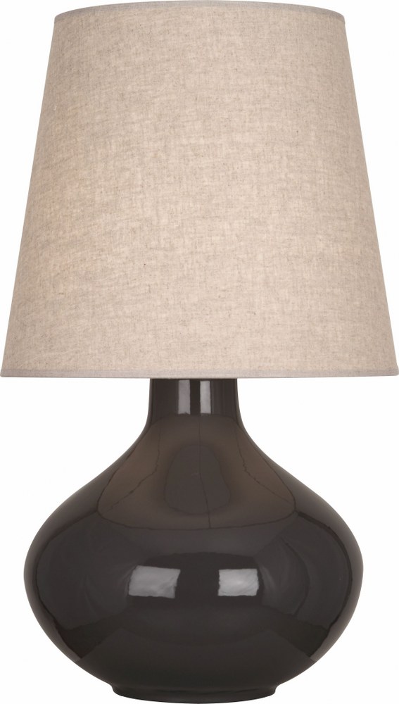 Robert Abbey Lighting-CF991-June 1-Light Table Lamp 15.75 Inches Wide and 30.75 Inches Tall Coffee Buff June 1-Light Table Lamp 15.75 Inches Wide and 30.75 Inches Tall