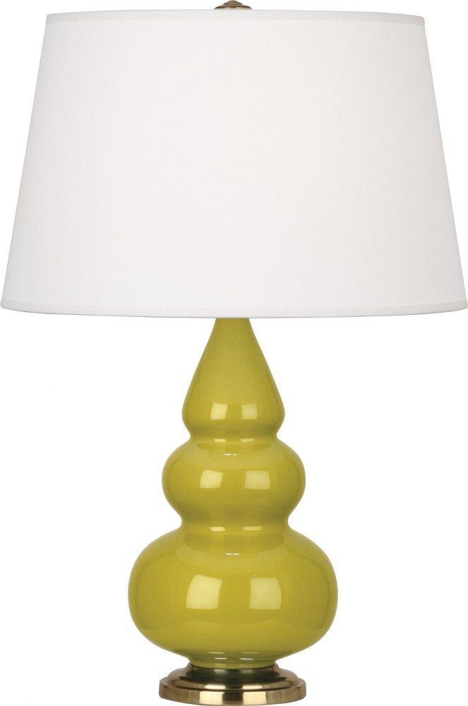 Robert Abbey Lighting-CI30X-Small Triple Gourd - 1 Light Accent Lamp-24.38 Inches Tall and 15 Inches Wide Citron Antique Brass Small Triple Gourd - 1 Light Accent Lamp-24.38 Inches Tall and 15 Inches 