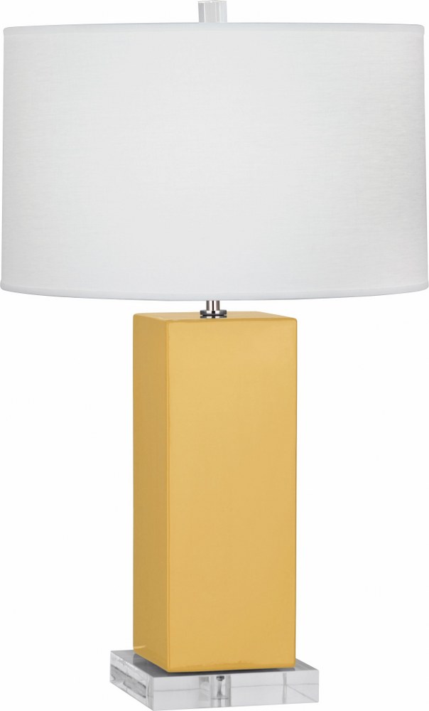 Robert Abbey Lighting-SU995-Harvey 1-Light Table Lamp 6.25 Inches Wide and 33 Inches Tall Sunset  Harvey 1-Light Table Lamp 6.25 Inches Wide and 33 Inches Tall