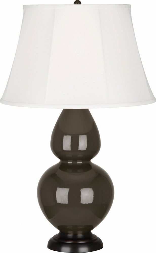 Robert Abbey Lighting-TE21-Double Gourd - 1 Light Table Lamp-31 Inches Tall and 9.5 Inches Wide Brown Tea Deep Patina Bronze Double Gourd - 1 Light Table Lamp-31 Inches Tall and 9.5 Inches Wide