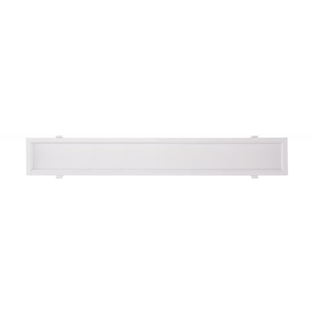 Satco-S11722-ColorQuick - 24 Inch 20W LED Adjustable CCT Direct Wire Linear Downlight   White Finish