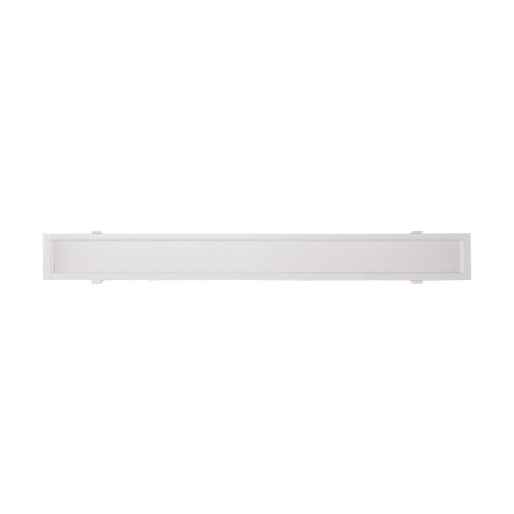 Satco-S11723-ColorQuick - 32 Inch 25W LED Adjustable CCT Direct Wire Linear Downlight   White Finish