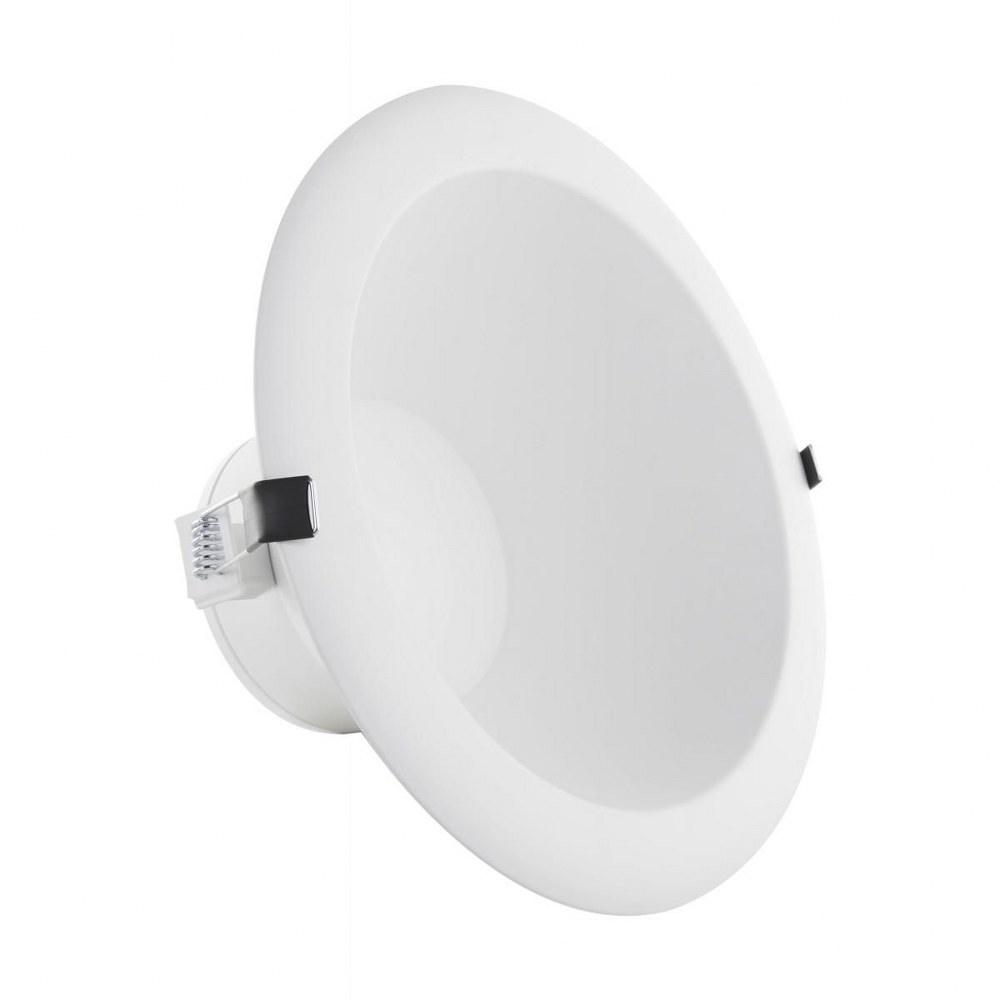 Satco-S11812-ColorQuick - 8 Inch 32W LED CCT Selectable Commercial Downlight Color Temperature: 2700/3000/3500/4000/5000K  White Finish