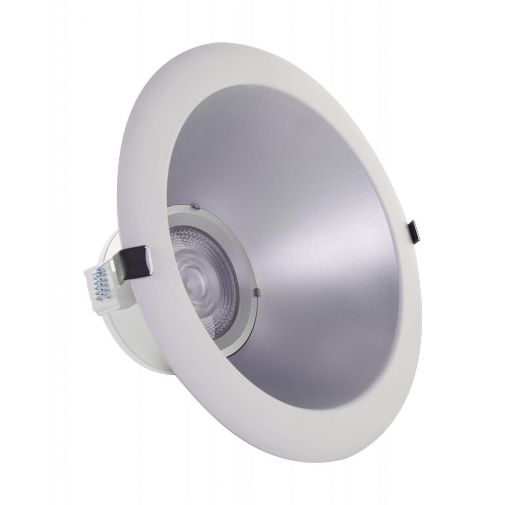 Satco-S11817-ColorQuick - 10 Inch 46W LED CCT Selectable Commercial Downlight 5000 White White Finish