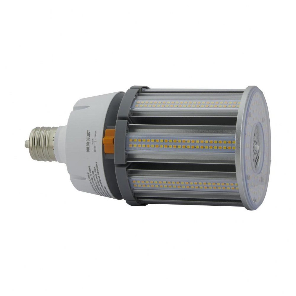 Satco-S13144-10.2 Inch 100W LED HID Mogul Extended Base Replacement Lamp Color Temperature: 5000K  White/Grey Finish