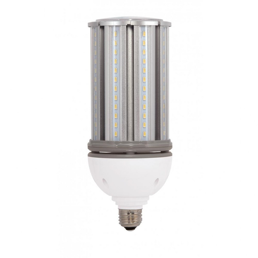Satco-S28712-Hi-Pro - 9.17 Inch 36W LED HID Medium Base Replacement Lamp   White Finish