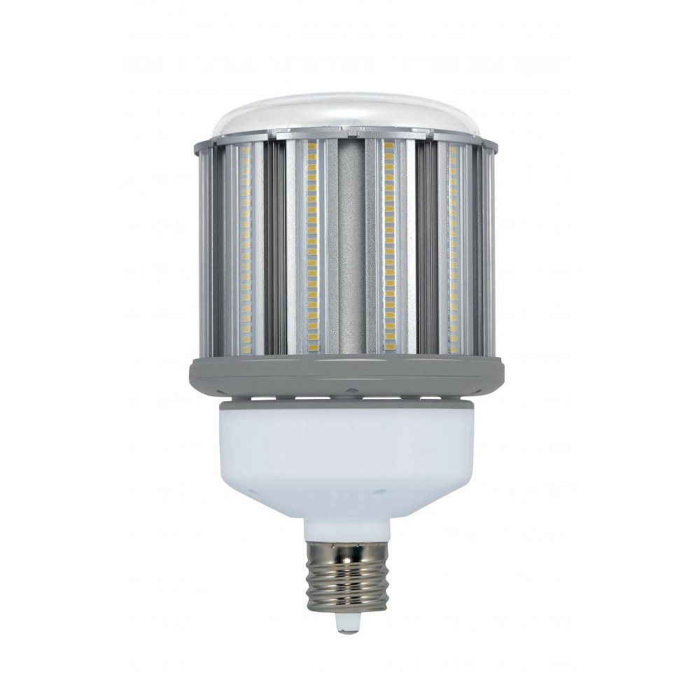Satco-S28715-Hi-Pro - 9.25 Inch 80W LED HID Mogul Extended Base Replacement Lamp   White Finish