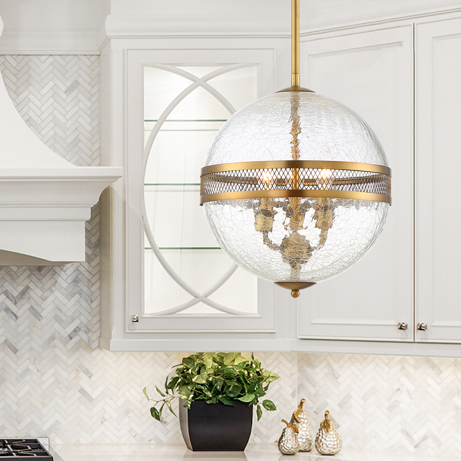 Savoy House 7-200-3-322 3 Light Pendant-Industrial Style with Contemporary and - Picture 2 of 5