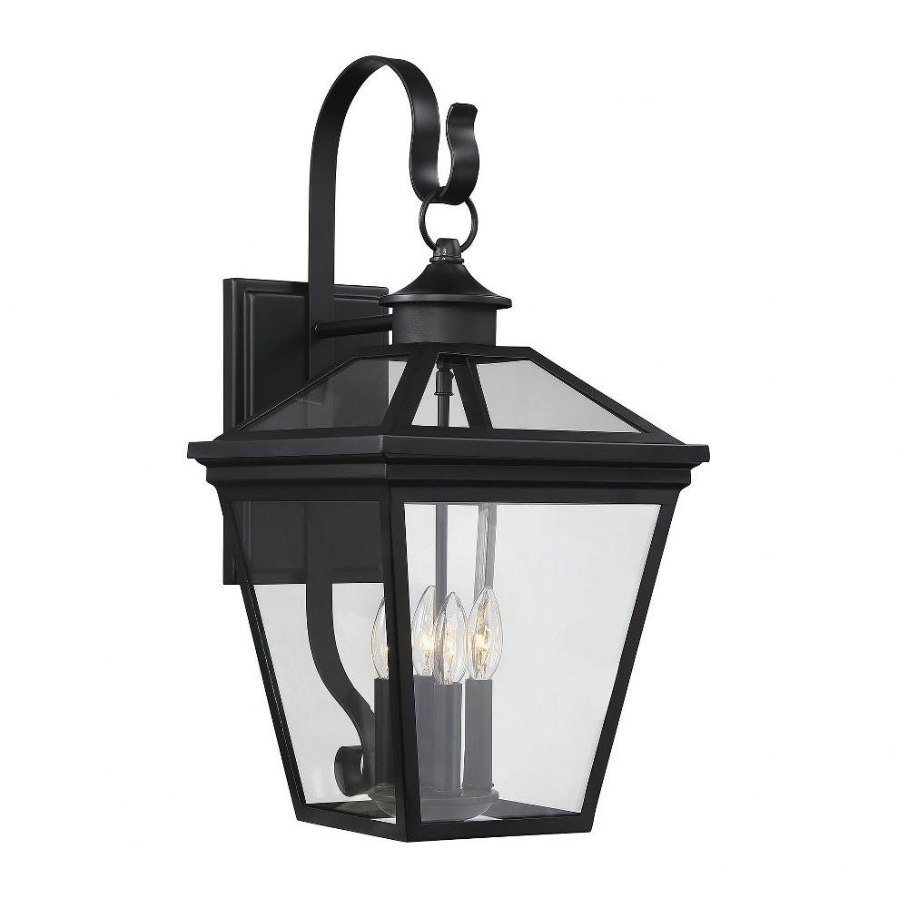 Savoy House 5 142 Bk Ellijay Four Light Outdoor Wall Lantern