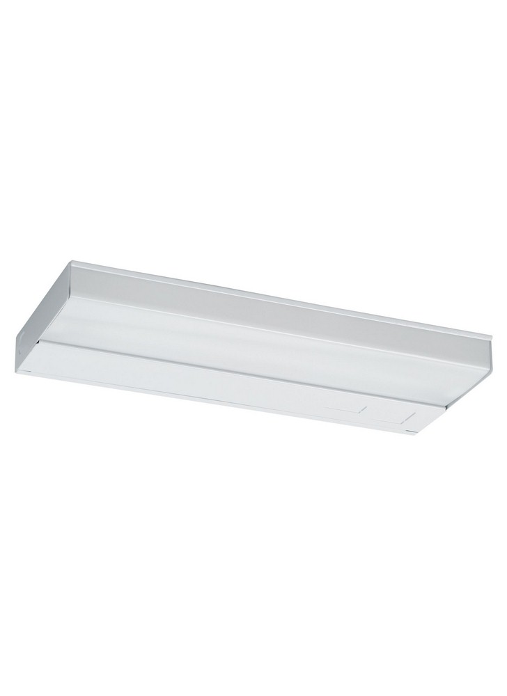 Sea Gull Lighting-4975BLE-15-Single-Light Energy Saving Fluorescent   Trim - Steel - White,Diffuser - Acrylic - White Plastic