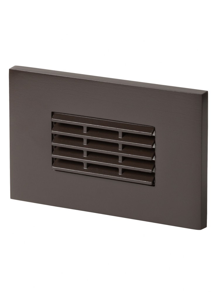 Sea Gull Lighting-93401S-171-2.5W LED Step Horizontal Louver in Transitional Style - 3 inches wide Antique Bronze  Satin Nickel Finish