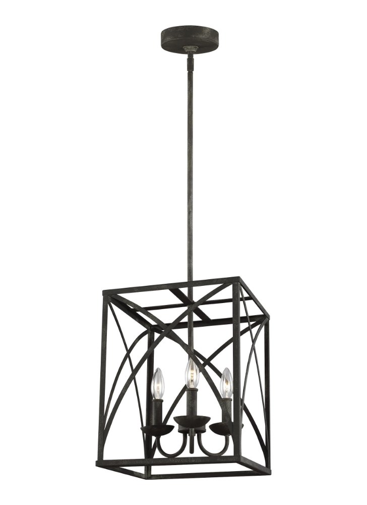 4236035 Sea Gull Lighting-F3196EN/3IO-Greenbrier - 15.25 I sku 4236035