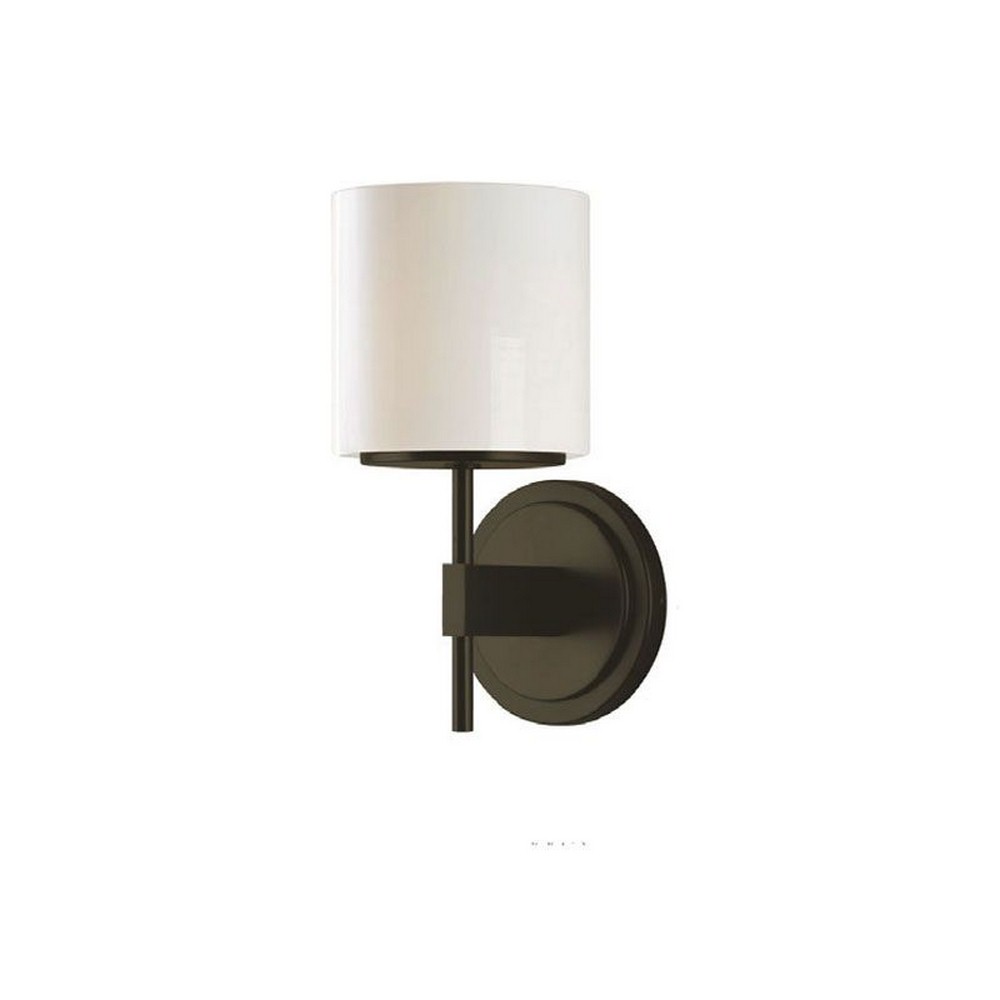 Stone Lighting-WS172AOPBZL2-Lenox 9 - 8 Inch 2W 1 LED Linear Wall Sconce Bronze  Satin Nickel Finish