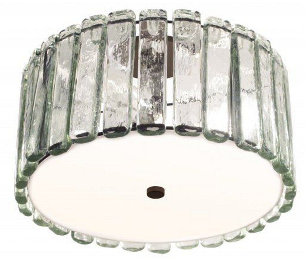 Stone Lighting-CL162RDBZCF13-Xylo - Four Light Semi-Flush Mount   Bronze Finish