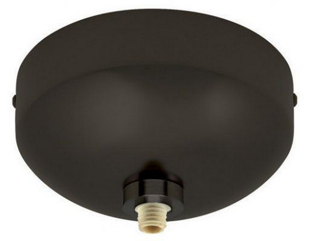 Stone Lighting-CPEJRNDPNLED-Accessory - 4.5 Inch Low Voltage Monopoint Round Canopy for LED Fixture   Polished Nickel Finish