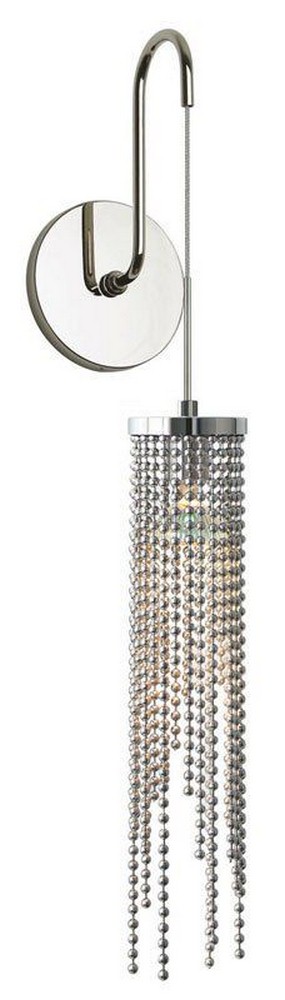 Stone Lighting-PD181PCD6M-Mercury Falling - 9.5 Inch 6W 1 LED Monopoint Mini Pendant   Polished Chrome Finish