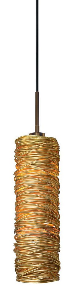 2258404 Stone Lighting-PD533GOBZX3M-Coil - One Light Long  sku 2258404