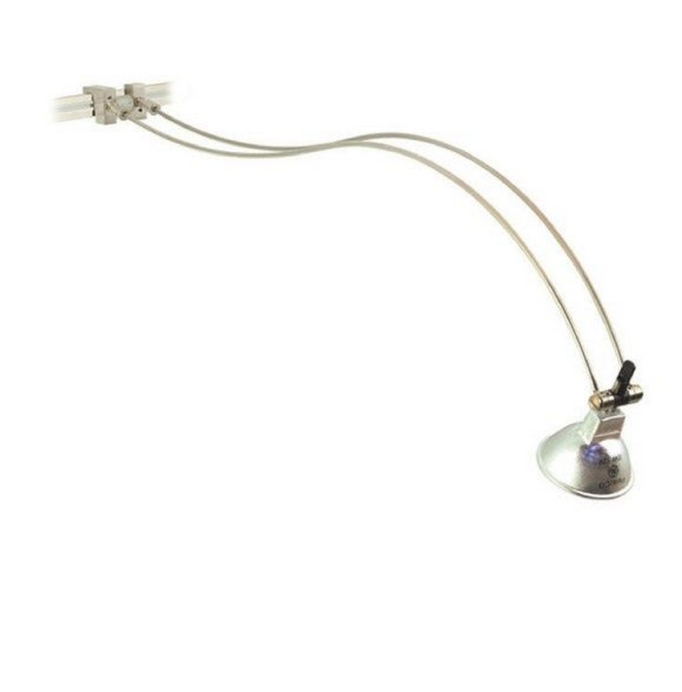 Stone Lighting-PLARC200PNM5M-Arc - One Light Monopoint Picture Light with Canopy Polished Nickel  Satin Nickel Finish