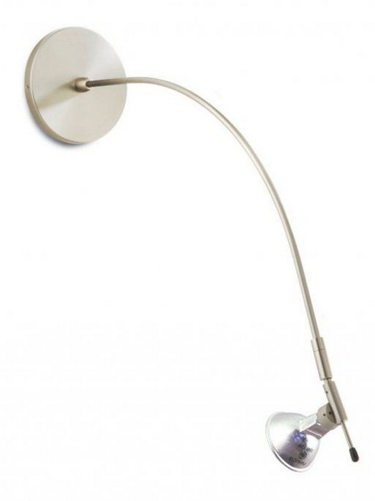 Stone Lighting-PLHL200SND6M-Highlighter - 17 Inch 6W 1 LED Monopoint Picture Light with Canopy   Satin Nickel Finish