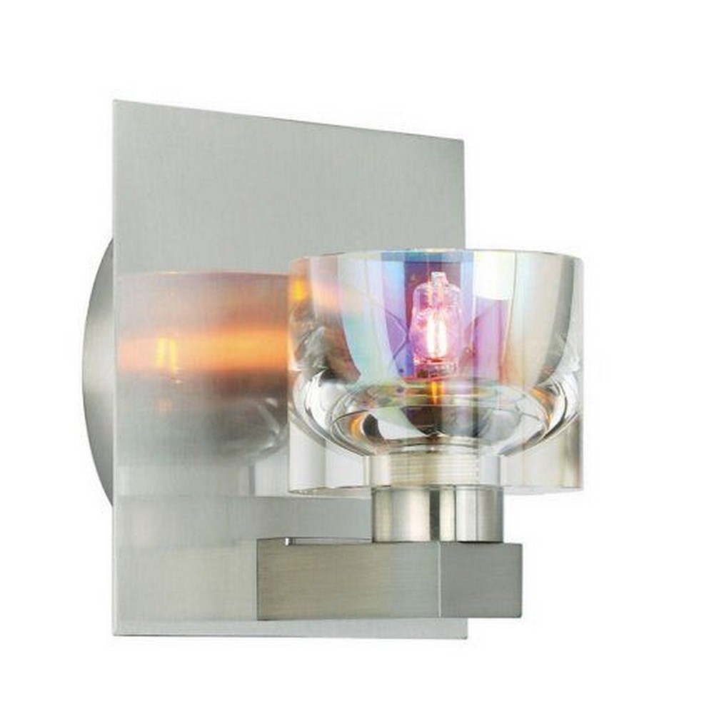 Stone Lighting-WB065ABPNG9L3-Elise - 5 Inch 3W 1 LED Cylindrical Wall Sconce   Elise - 5 Inch 3W 1 LED Cylindrical Wall Sconce