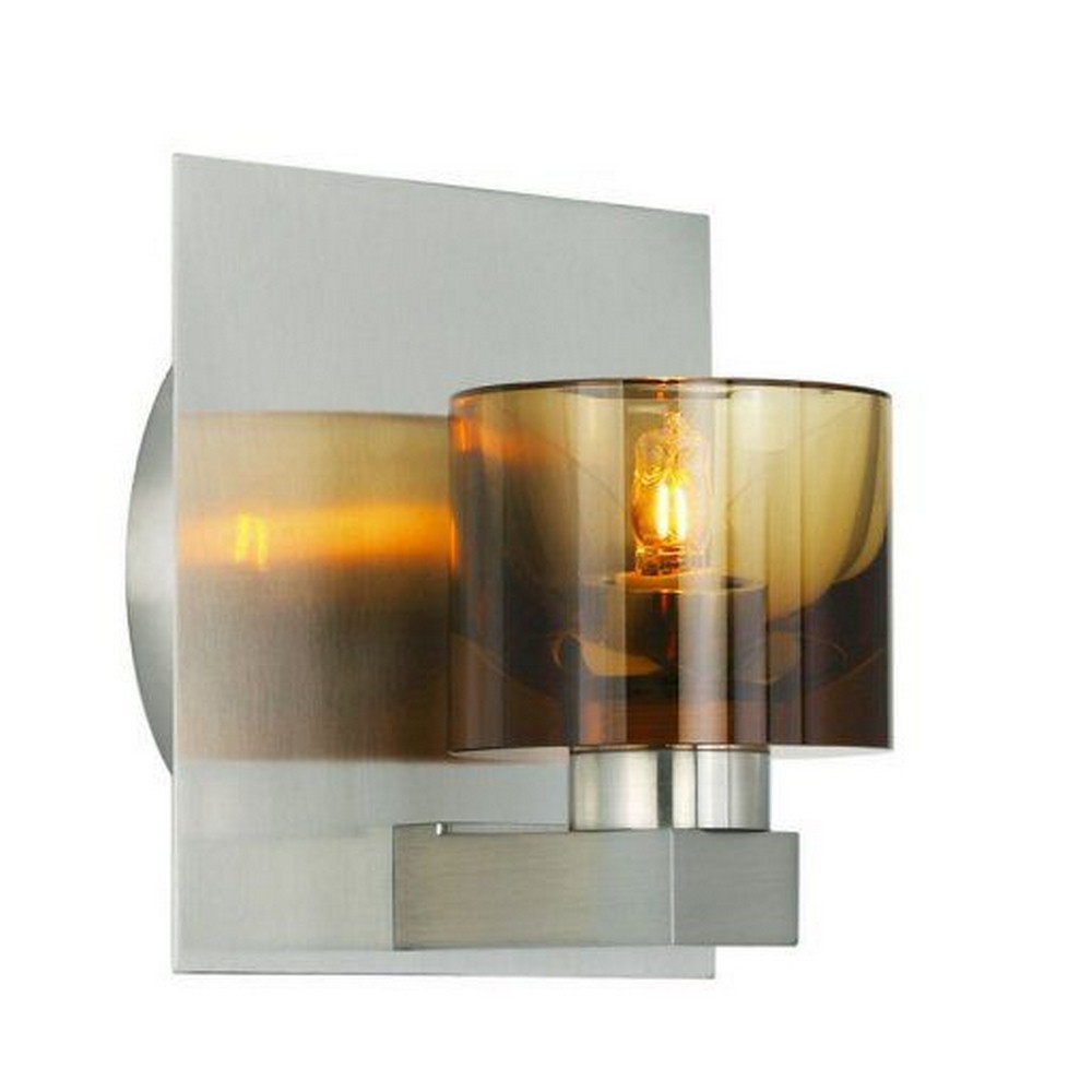 Stone Lighting-WB065CGPNG9L3-Elise - 5 Inch 3W 1 LED Cylindrical Wall Sconce   Elise - 5 Inch 3W 1 LED Cylindrical Wall Sconce