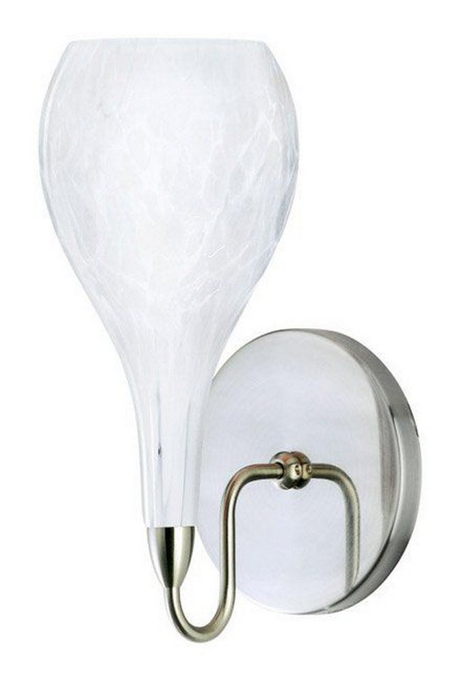 Stone Lighting-WS101OPPNX3-Whisper - One Light Wall Sconce Polished Nickel  Whisper - One Light Wall Sconce