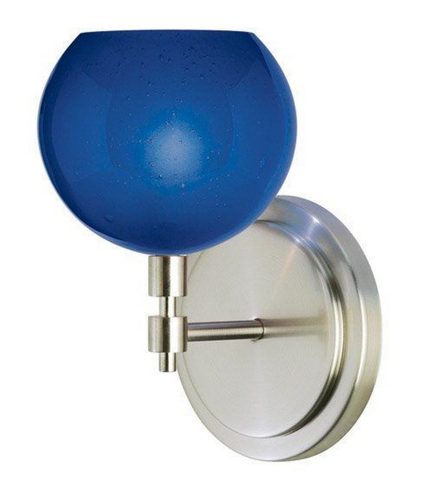 Stone Lighting-WS177BUPNX3-Optics Fizz - One Light Wall Sconce Polished Nickel  Satin Nickel Finish