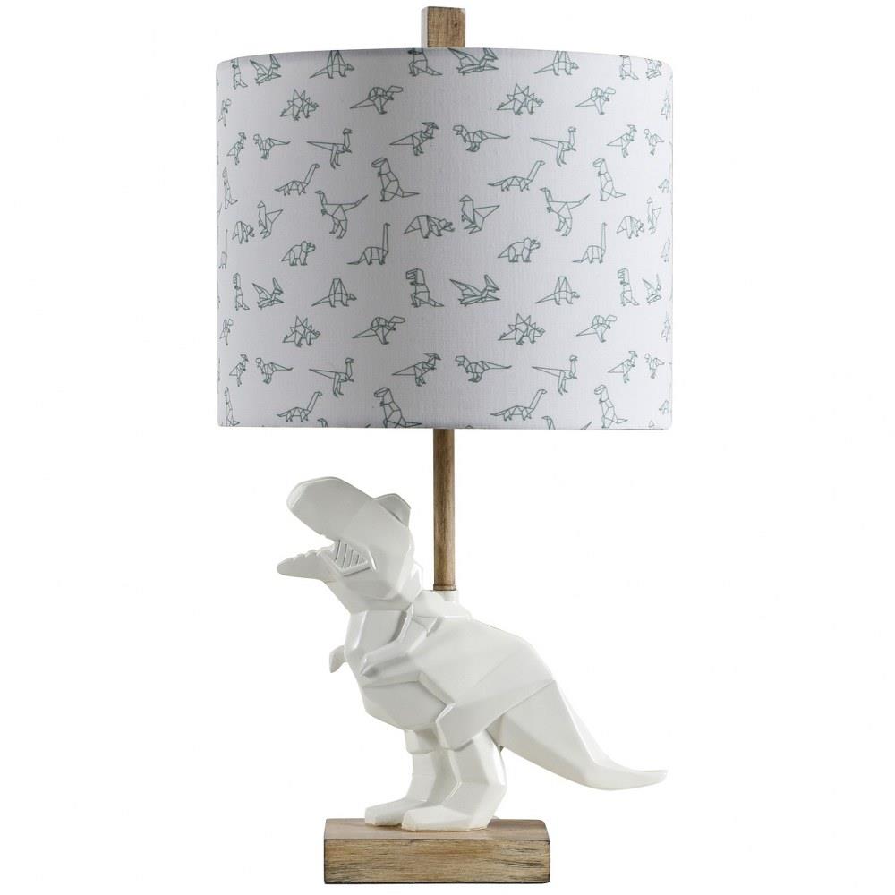 One Light Dinosaur Table Lamp, Dinosaur Table Lamp Green Pillowfort