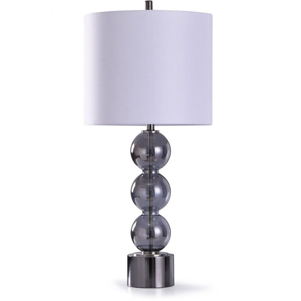 Stylecraft Home Collection L319068ds Sheldon One Light Stacked Glass Orb Table Lamp