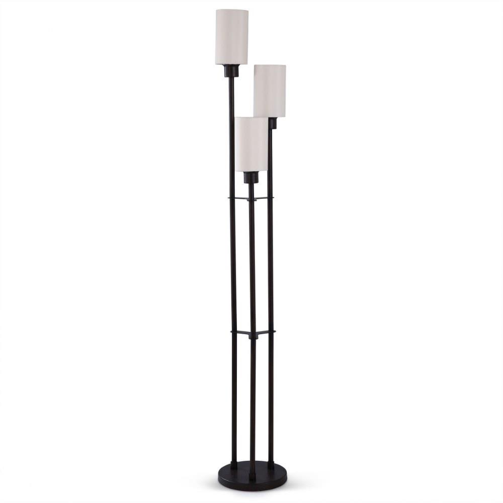 Stylecraft Home Collection L655 3tier Steel 3 Light 3 Tier Floor Lamp We have 3 of them and while they usually remain in place, there are instances where we move them around to illuminate an area temporarily. steel 3 light 3 tier floor lamp