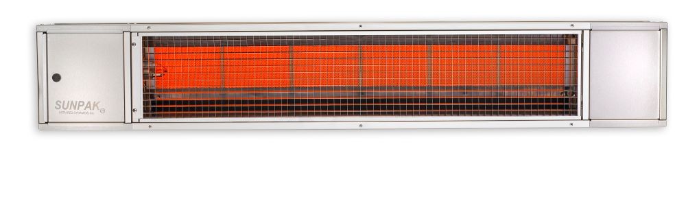 Sunpak-12004LP-SunPak 34000 BTU Heater Stainless Steel Finish No Fascia Kit Liquid Propane