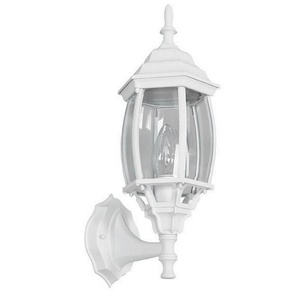 Sunset Lighting-F7815-62-One Light Outdoor Wall Mount   Rubbed Bronze Finish with Clear Beveled Glass