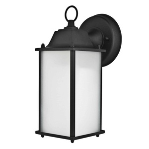 Sunset Lighting-F7905-62-One Light Square Outdoor Wall Mount   Rubbed Bronze Finish with Frosted Glass