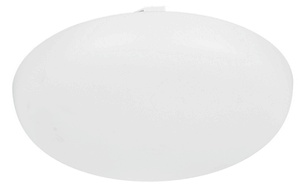 Sunset Lighting-F8085-30-Two Light Flush Mount   White Finish with White Acrylic Glass