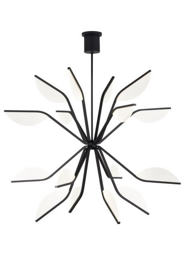Tech Lighting-700BLT43B-LED930-Belterra 43 - 801.6W 16 LED Chandelier In Modern Style-37.1 Inches Tall and 46.3 Inches Wide Matte Black