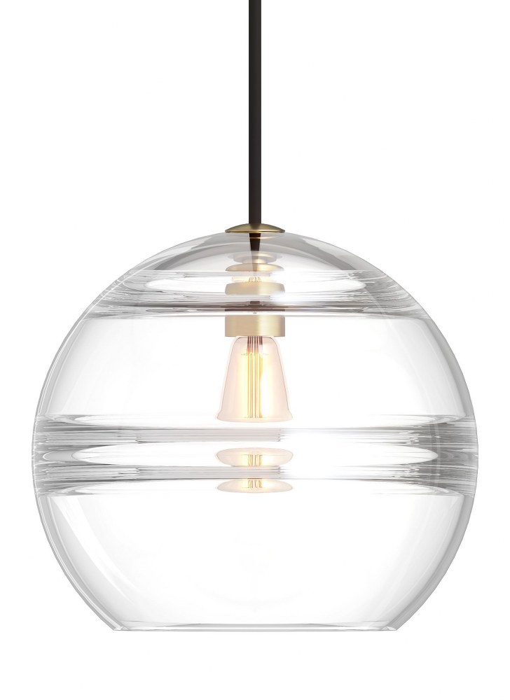 Tech Lighting-700TDSDNGPCS-Sean Lavin - Line-Voltage Pendant Satin Nickel Clear Medium 7.5 Pendant