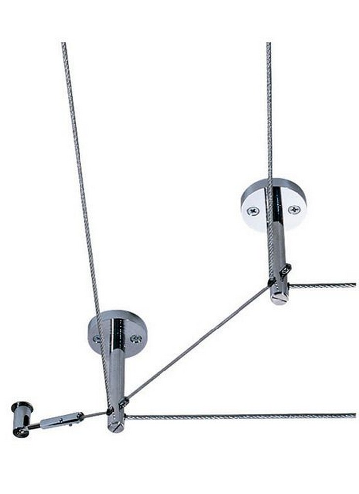 Tech Lighting-700KSOT12S-Accessory - Kable Lite Rigid Post Standoff - Turn 12 Inch Satin Nickel 12&quot; Length