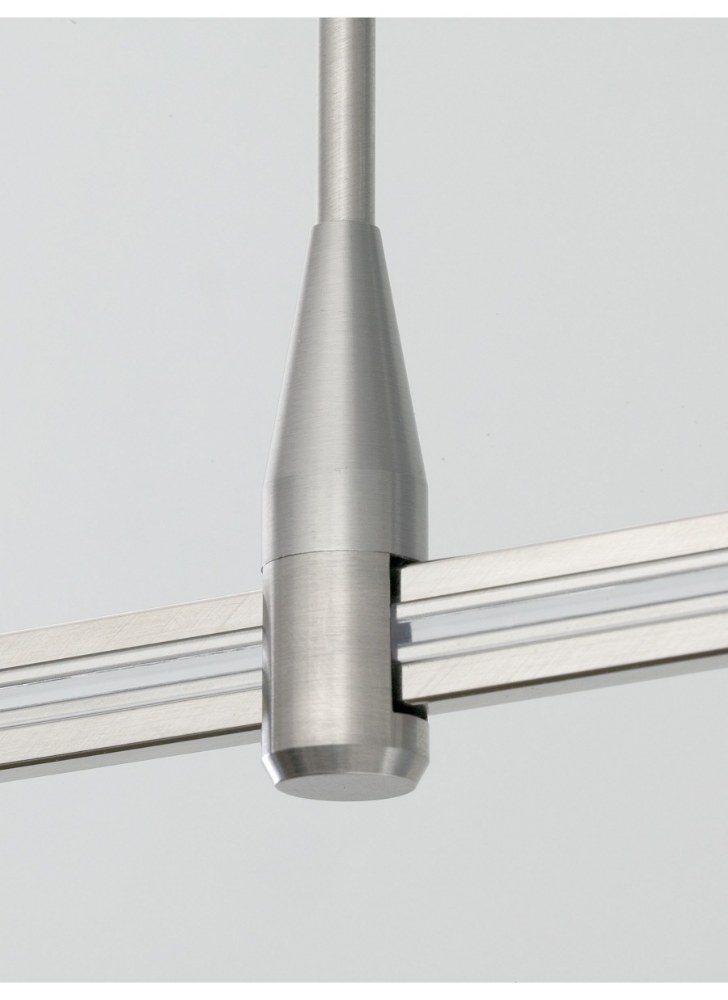Tech Lighting-700MOS36S-Accessory - Monorail Rigid Standoff 36 Inch Satin Nickel 96&quot; Length