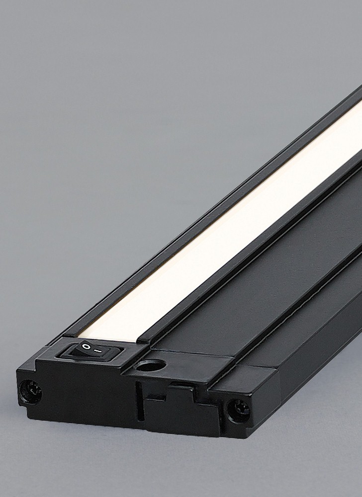 Tech Lighting-700UCF1393B-LED-Unilume - Slimline LED Undercabinet Black 3000 Unilume - Slimline LED Undercabinet